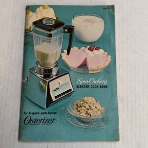 Vintage 1966 Osterizer Blender Cookbook Instruction Manual John Oster Mfg Co